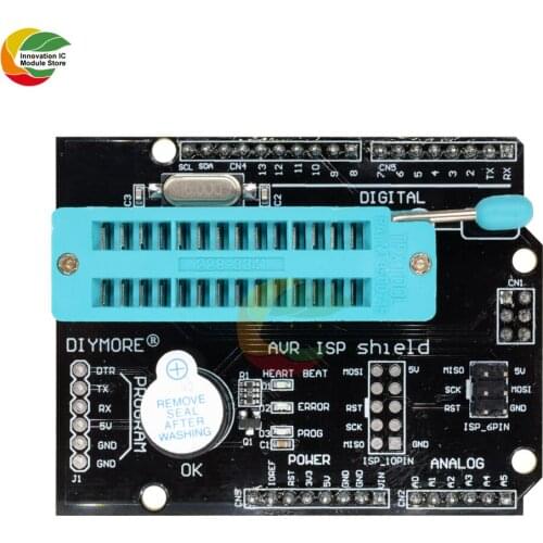 AVR ISP Programmable Expansion Shield Board Module For Arduino Uno R3 Mega2560 Atmega328P Nano Pro Mini Module Bootloader