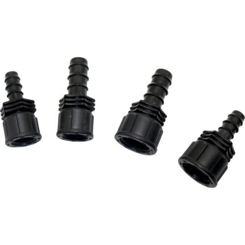 DN16 DN20 Barbed Hose connector with 1/2" ,3/4" Female Threaded Agriculture Irrigation Pipe Connectors Hose Water Adapter 5 Pcs
