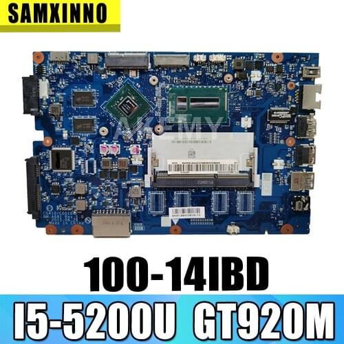 SAMXINNO CG410/CG510 NM-A681 is suitable for Lenovo B50-50 100-14IBD notebook motherboard I5-5200U GT920M DDR3 100% test work