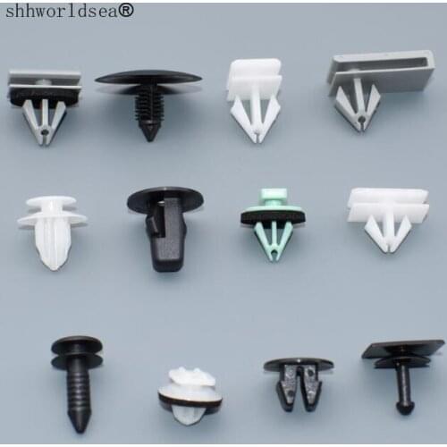 Shhworldsea Door Panel Retainer Grommet Door Moulding Clip Rocker Panel Retainer Fender Nut For Honda For Toyota