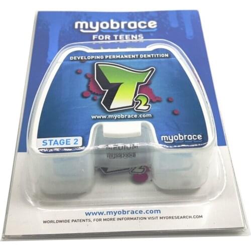 MRC trainer T2 for arch Myobrace teeth trainer appliance T2 for teenage/T2 dental trainer alignment