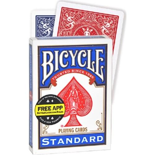 Bicycle Double Back Playing Cards Red&Blue Rider Back Deck Gaff Card Poker Size Special Magic Props Magic Tricks for Magician
