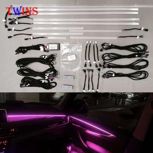 Interior door Automatic ambient light For BMW X5 X6 F15 F16 2014-2018 conversion Car decorative lighting tuning car