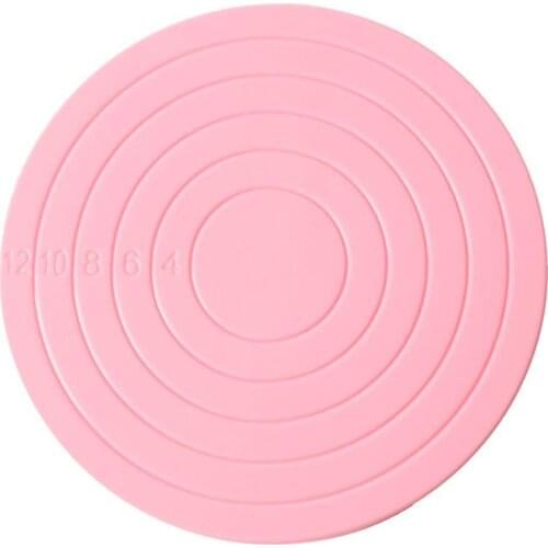 14cm Round Food-grade Plastic Rotating Cake Turntable Stand Baking Decor Plate Kitchen Bakeware Supplies Accessories Products
