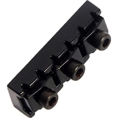 43mm Guitar Locking Lock Nut Guitar Parts With Wrench Black Straplock Guitar Pedal De Guitarra High Quanlity Guitar Accessories