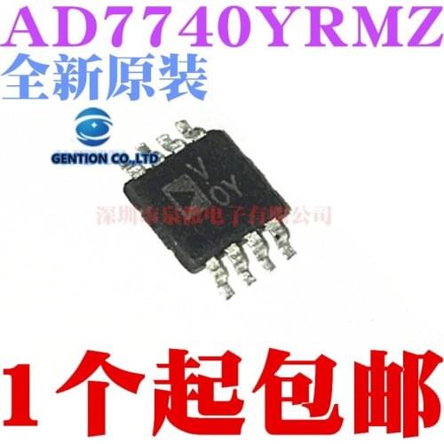 5PCS AD7740 AD7740YRMZ silk-screen VOY MSOP8 in stock 100% new and original