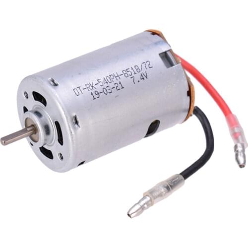 540 Electric Brushed Motor Original Spare Parts For Wltoys 12428 12423 1/12 RC Car Accessories