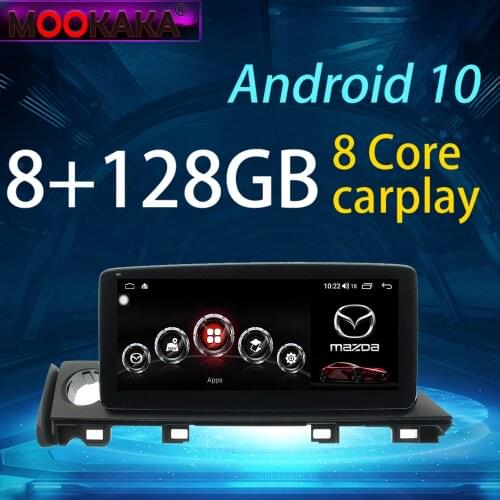 Car Video Radio Android Radio DVD Player Audio Multimedia For Mazda 6 2017-2020 GPS HD Touch Screen Radio