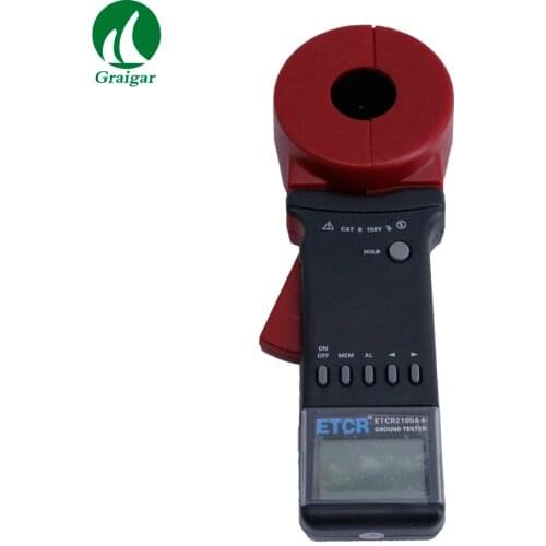 Digital Clamp Metre Ground Earth Resistance Meter ETCR2100A+ 50/60Hz Automatic Measurement with 4 Digits LCD Display