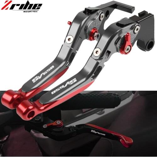 For SUZUKI SV650 SV650S SV 650 1999-2012 2011 Motorbike Handbrake Motorcycle Accessories Folding Extendable Brake Clutch Levers