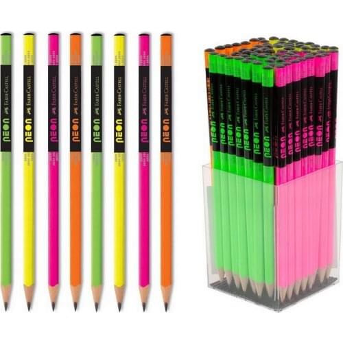 Faber-Castell Triangle Neon Wood Pencil