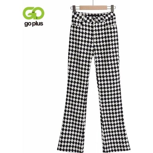 Женские брюки с высокой талией GOPLUS China At AliExpress