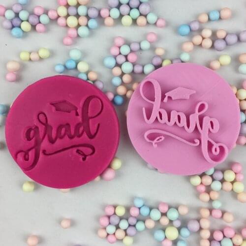 Grad Handlettering Cookie Cutter Cookies Cake Mould Baking Tool printing PLA 3D can be customized with various text patterns