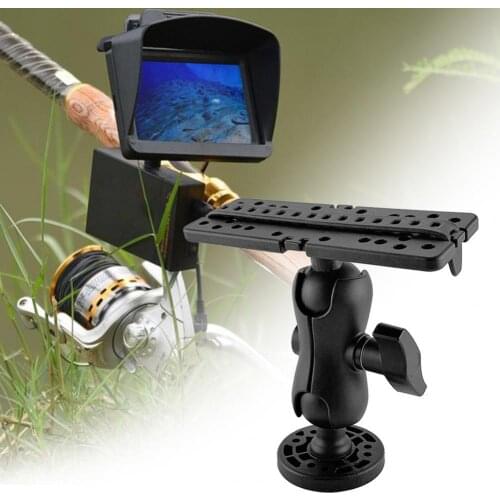 Reliable Black 360 Degree Black Fishfinder Swivel Ball Mount Base Gadget for Home