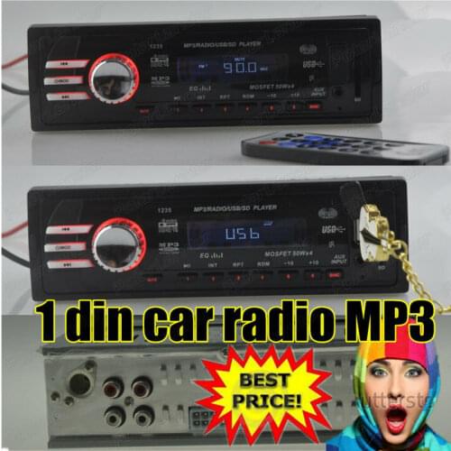 NEW Car Radio MP3 Audio Player 2.5 inch 5V Charger//FM /USB/SD/AUX-IN/ 1 DIN Car Stereo EQ Function Car Electronics In-Dash