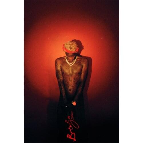 New Young Thug Barter 6 Custom Rap Music-Silk Art Poster Wall Sicker Decoration Gift