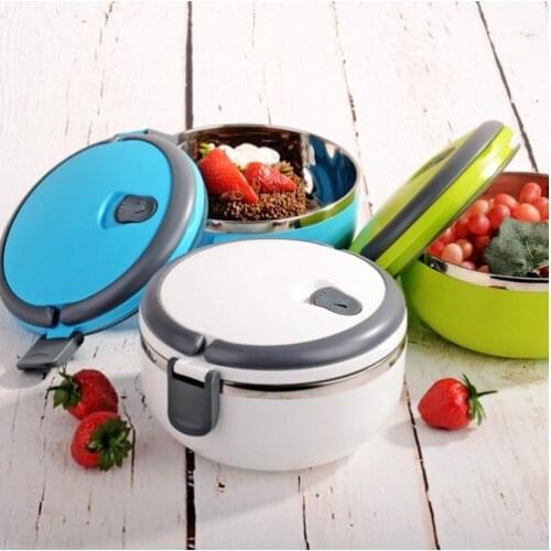 New 2021 Sword Sef-02 700 ml Single Round Food Container Blue термос стеклянная колба термокружка 스타벅스 thermos термос для чая 1 литр