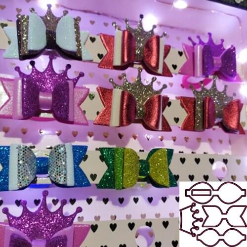 New Bowknot, Crown Bowknot Metal cutting Die New Die cutting Photo album DIY scrapbook Technology