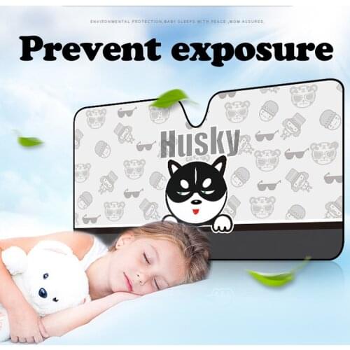 Car Window Sunshade Windshield Sunshade Front File Sun Protection Suitable Multiple Types Car Windshield Sun Shade