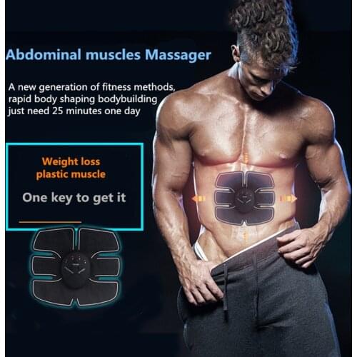 Muscle Stimulator Abdominal Exerciser Fitness Massager Electric Abdomen Machine