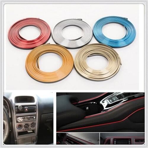 Car interior Decoration thread sticker Insert Strip Accessories for Mercedes Benz A-Class X-Class S65 S63 S600 S560e A180