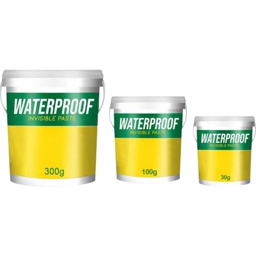 Waterproof Invisible Adhesive Mighty Sealant Waterproof Paste Repair Glue Polyurethane Leak-Proof Coating for Home Bathroom Roof