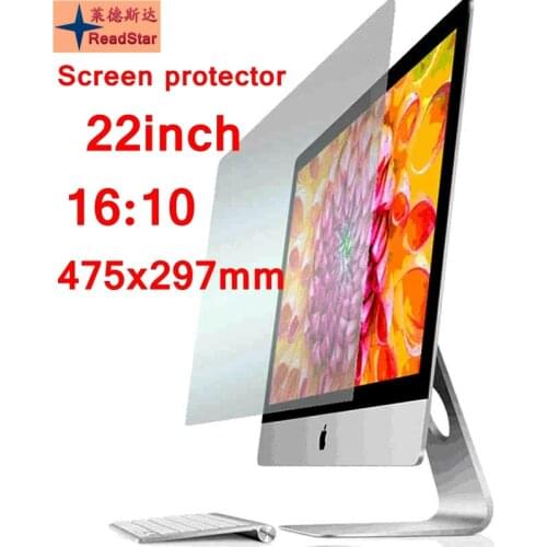 22"(16:10) Wide Screen 475x297mm size Desktop computer Anti-Blue ray Eye protection film screen film Bule reductio