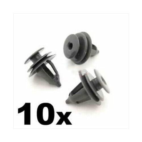 10x Interior Trim Clips for Toyota Door Cards, Interior Panels & Pillar Linings