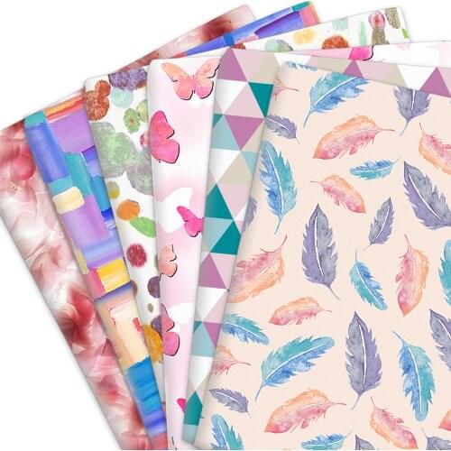 50*145cm Rainbow Grid 100% Pure Cotton Or Polyester Cotton Material Patchwork Sewing Quilting Fabrics Needlework DIY Cloth