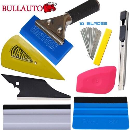 8in1 Squeegee Car Window Tinting Auto Film Install Wrapping Applicator Tools