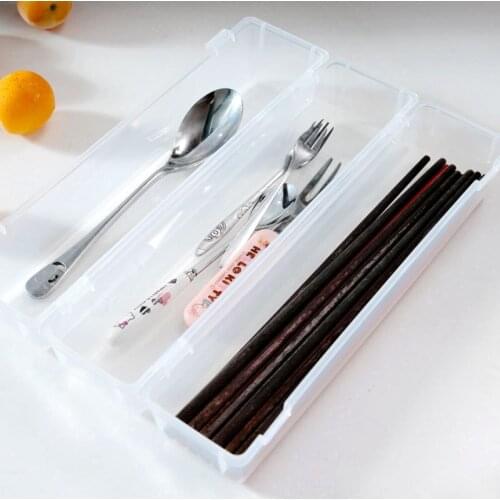 Household Kitchen Transparent Food Canister Space-saving Tableware Storage Box Plastic Sealed Cans Kitchen Storage Boxes