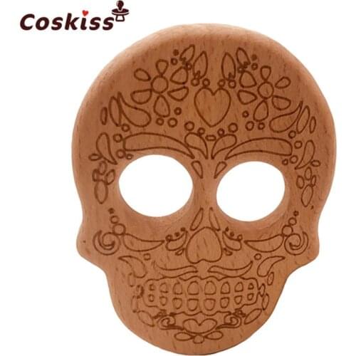 Baby Teether Shantou Pendant Baby DIY Jewelry Pendants Necklace Bracelets Accessories BPA Free Pacifier Wooden Teether
