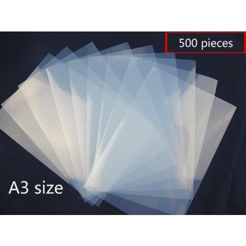 A3 size 500 pieces inkjet waterproof film sheets for plate making