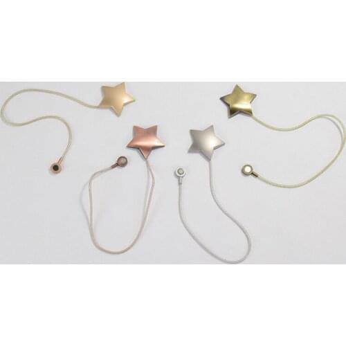 Nordic style Retro stars metal magnetic curtain buckle curtain strap home decoration room accessories curtain tieback