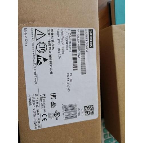 New Ones Inverter CU240E-2 6SL3244-0BB12-1BA1