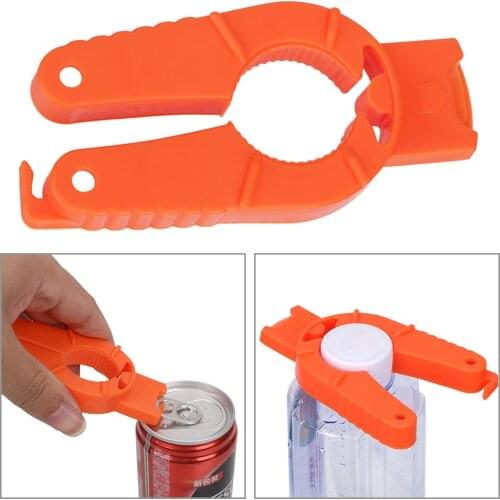 Canned Drink Can Opener Bottle Opener Plastic Kitchen Gadgets Multifunctional Manual Non-slip