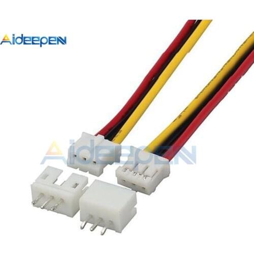 PH 3Pin 2.0mm Wire Cable Connector PH 2.0 Male & Female Connector Plug Connector 20CM Wires Cables