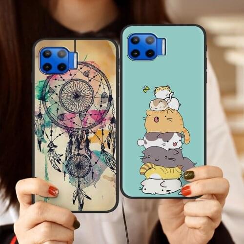 Fashion Design Shockproof Phone Case For Moto G 5G Plus Soft Back Cover Silicone Durable Full wrap