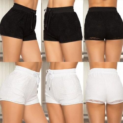 Fashion Shorts Strap Waistband Pocket Shorts Casual Shorts Women Drawstring Shorts Summer Thin Short