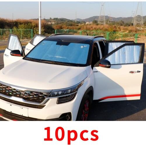 10pcs for KIA seltos 2020 Sunscreen heat insulation Sunshade Window blind KX3