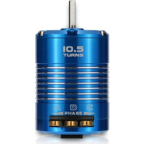 Waterproof 540 10.5T 3450KV Sensored Brushless Motor for 1/10 Car Truck Accessory High Efficiency