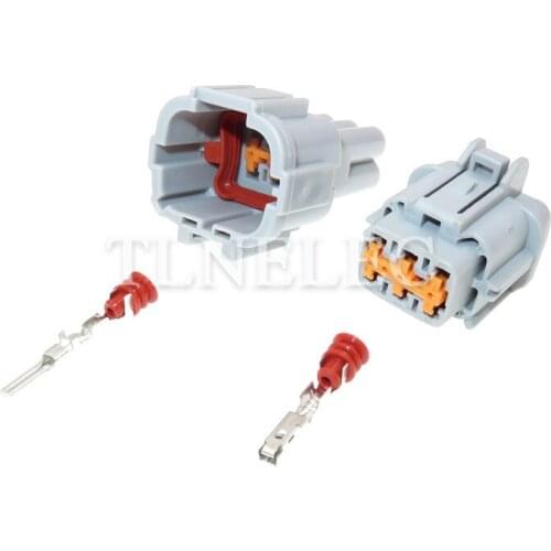 Waterproof Black Pa66 KET 6 Pin Way Male Female Connector MG640337-5 MG610335-5