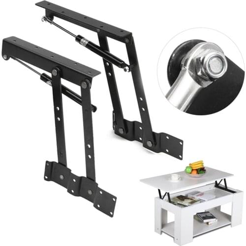 VOGVIGO 2PCS Lift Up Top Coffee Table Lifting Frame Mechanism Spring Hinge Hardware DIY Lift UP Spring Hinge