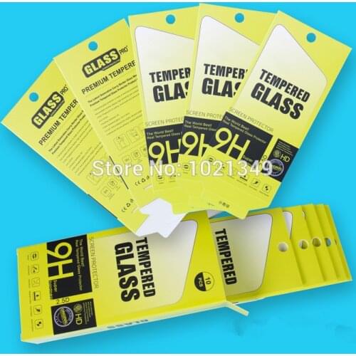 100pcs/lot 189*88mm Green Universal Paper Retail Package Packaging Box For Cell Phone 9H Tempered Glass Screen Protector Film
