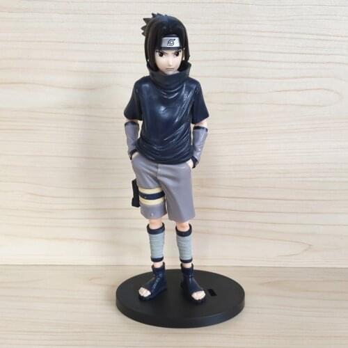 24cm Naruto Uchiha Sasuke Anime Figure PVC Toys Decoration Collection Figure For Friends Gifts Model Dolls