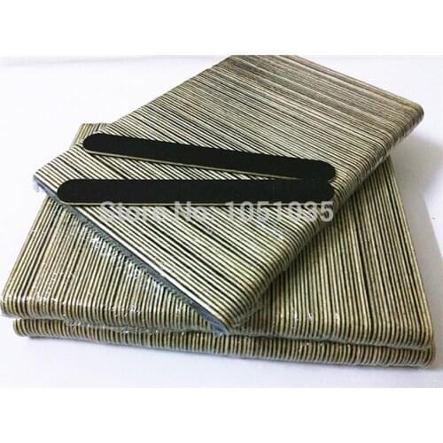 50 pcs/lot black wood nail file nail art tool free shipping 180/180