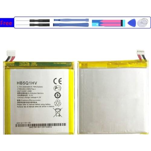 Battery For Huawei Ascend P1 XL U9200E U9200S / D1 Quad XL U9500E U9510E T9510E Battery 2600mAh HB5Q1HV with Track Code
