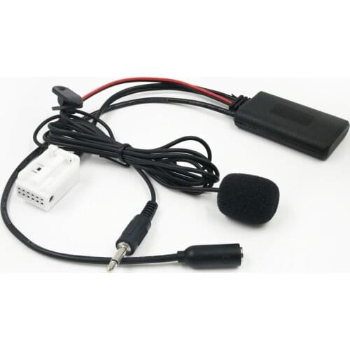 Car Radio RD4 Bluetooth Music AUX Phone Call Handsfree MIC Adapter For Peugeot For Citroen 12Pin