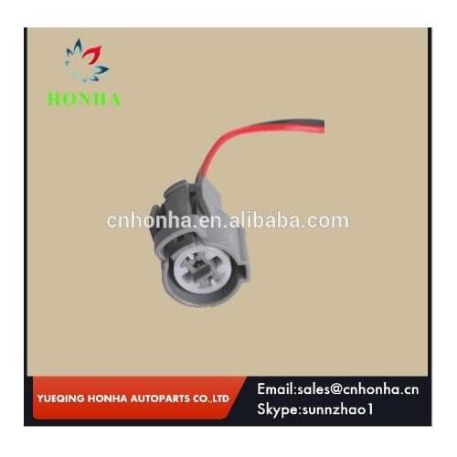 Free shipping 5/10/20/50/100 pcs/lots 2 pin Oil Pressure Switch Connector Wiring Harness Pigtail 6189-0156 with 15cm 18AWG wire
