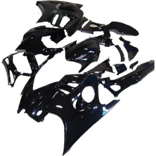 Dor-ABS Plastic Injection Black Complete Motorcycle Fairing Hulls For CBR600F3 97 98 1997 1998 Bodywork